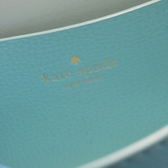 Kate Spade Sanders Place Avva Turquoise Studded Leather Crossbody Bag Purse EUC - Picture 12 of 16